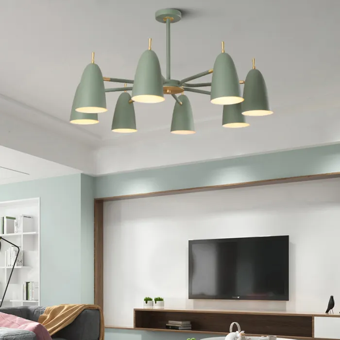 Люстра на штанге PINNACLE D86 Green от ImperiumLoft
