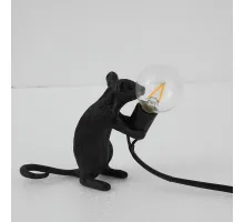 Настольная лампа Mouse Sitting Черный