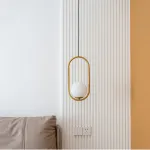 Подвесной светильник Matthew McCormick hoop 40 Gold MILA Pendant от ImperiumLoft