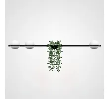 Бра PALMA Wall lamp 3 шара + 1 вазон горизонтальная