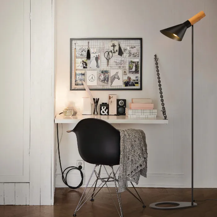 Торшер AJ Floor by Arne Jacobsen for Louis Poulsen Black от ImperiumLoft