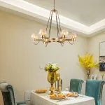Подвесная люстра MONTALEMBERT by Studios 8 lamps Black/Smoky