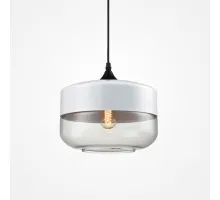Подвесной светильник NORD D D25 White/Transparent