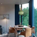 Подвесной светильник Ferm Living chinese lantern С Brass / Green от ImperiumLoft