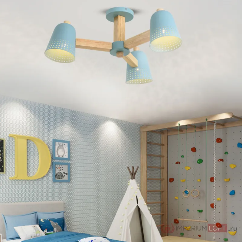 Люстра на штанге TRACERY 3 lamps от ImperiumLoft