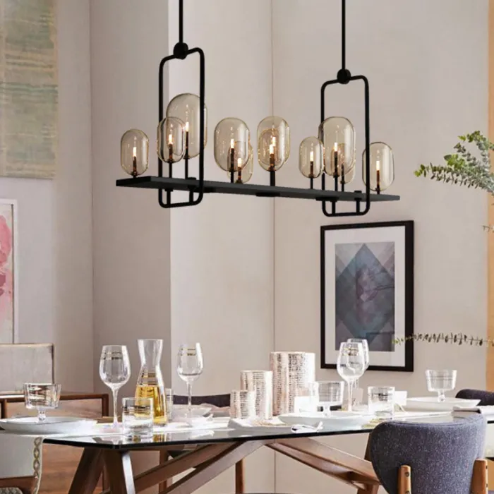 Реечная люстра CANDLE 2 L120 от ImperiumLoft