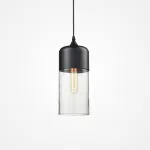 Подвесной светильник NORD B D13 Black/Transparent от ImperiumLoft