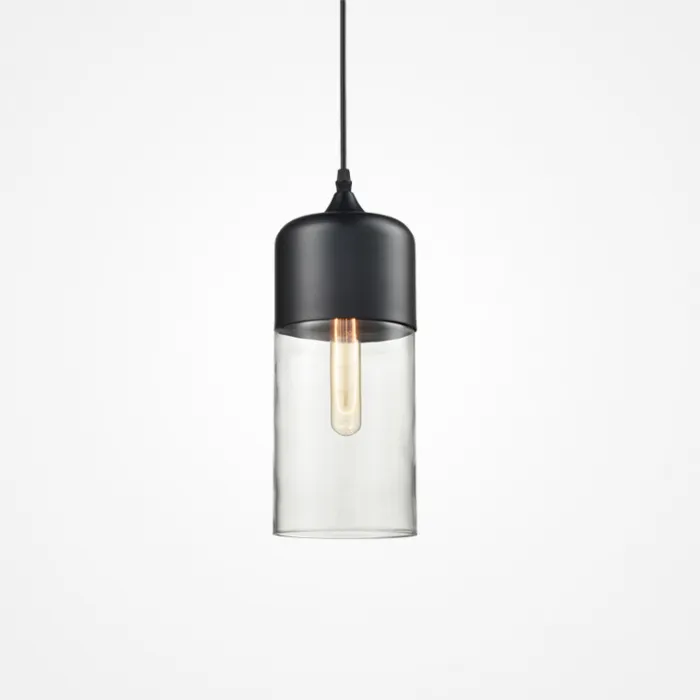 Подвесной светильник NORD B D13 Black/Transparent от ImperiumLoft