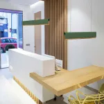 РЕЕЧНЫЙ ПОДВЕСНОЙ СВЕТИЛЬНИК BOOK 3 L90 Green от ImperiumLoft