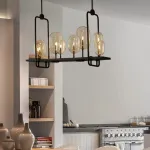 Реечная люстра CANDLE 2 L120 от ImperiumLoft