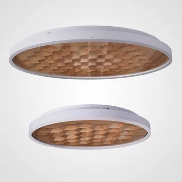 Потолочный светильник HONEY D80 White/Light wood от ImperiumLoft