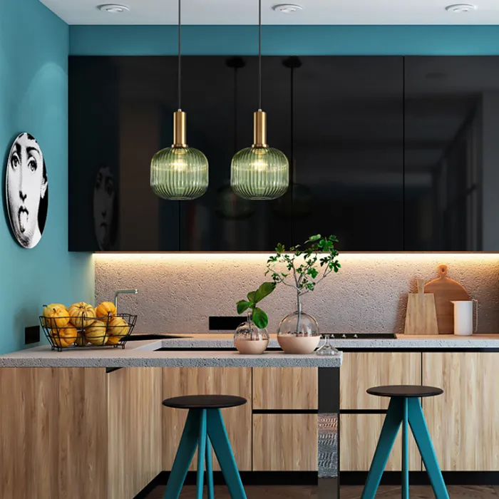 Подвесной светильник Ferm Living chinese lantern С Brass / Green от ImperiumLoft