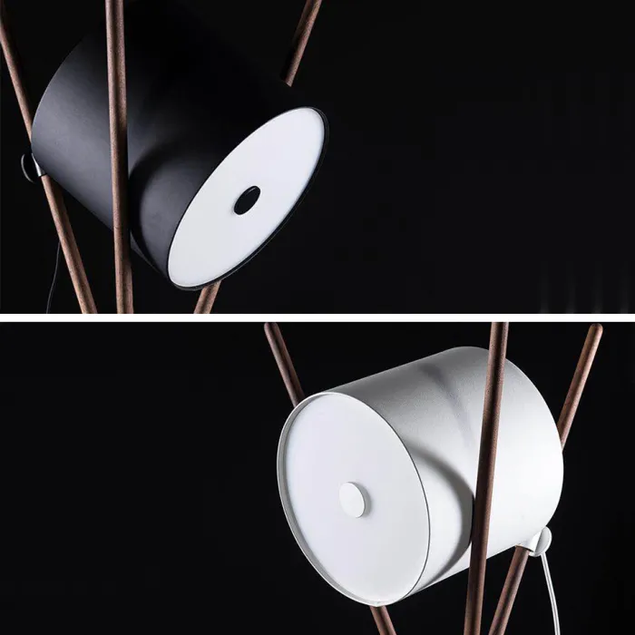Настольная лампа SHIFT LAMP Light Brown Black от ImperiumLoft