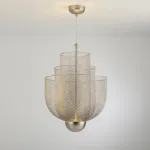 Подвесная люстра MESHMATICA D45 Gold