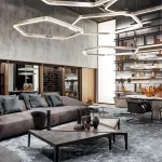 Подвесной кольцевой светильник PENTAGON D50 от ImperiumLoft