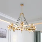 Подвесная люстра MONTALEMBERT by Studios 8 lamps Black/Smoky