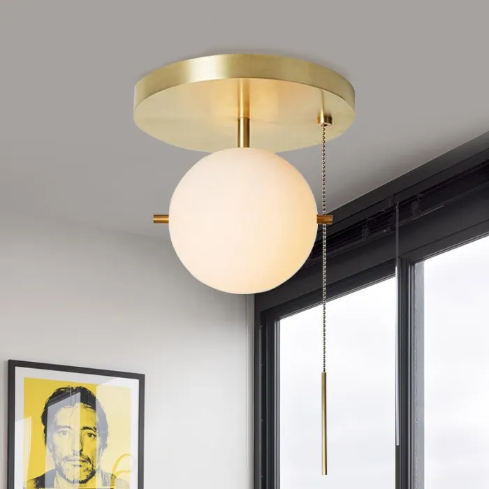Потолочный светильник SIGNAL FLUSH MOUNT от ImperiumLoft