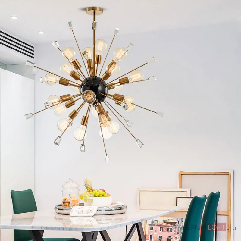 Подвесная люстра Chandelier Tivoli S Black от ImperiumLoft