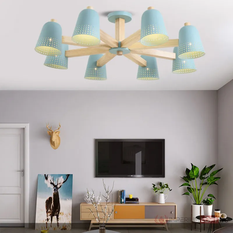 Люстра на штанге TRACERY 3 lamps от ImperiumLoft