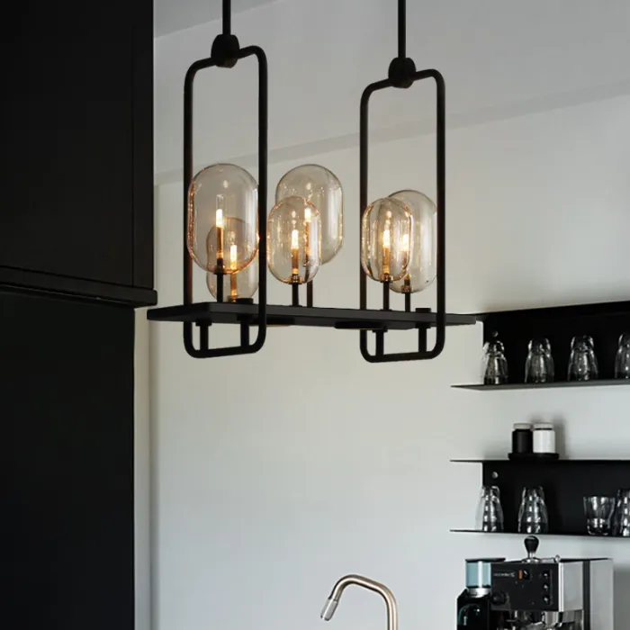 Реечная люстра CANDLE 2 L120 от ImperiumLoft