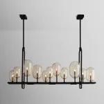 Реечная люстра CANDLE 2 L120 от ImperiumLoft