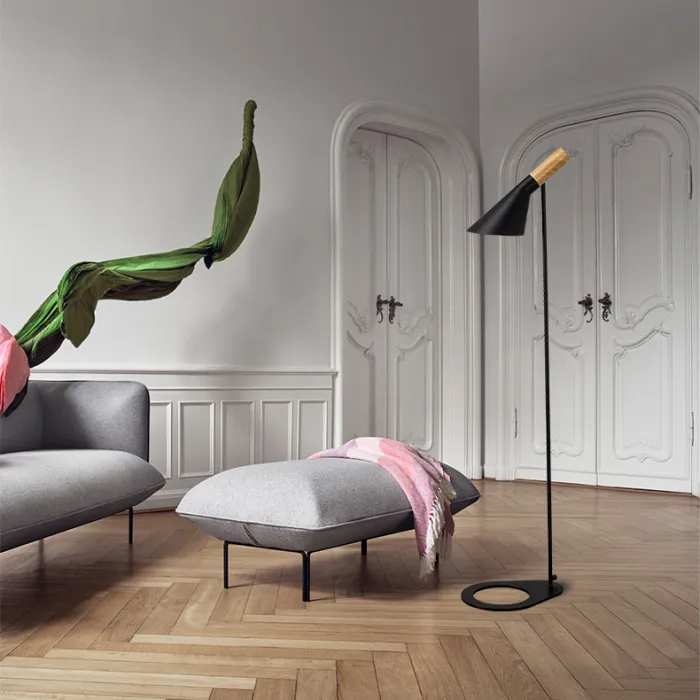 Торшер AJ Floor by Arne Jacobsen for Louis Poulsen Black от ImperiumLoft