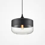 Подвесной светильник NORD D D25 Black/Transparent от ImperiumLoft