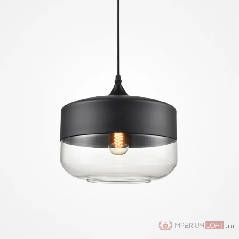 Подвесной светильник NORD D D25 Black/Transparent от ImperiumLoft