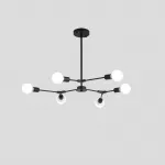 Люстра на штанге LATE D86 Black от ImperiumLoft