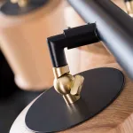 Подвесной реечный светильник CONNY L7 Light brown ball от ImperiumLoft