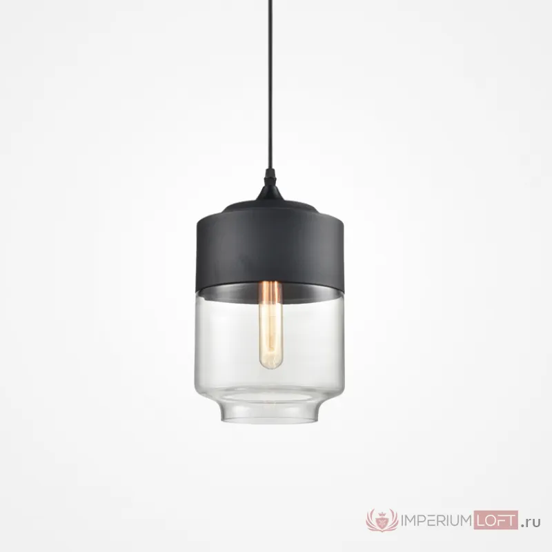 Подвесной светильник NORD A D18 Black/Transparent от ImperiumLoft