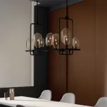 Реечная люстра CANDLE 2 L120 от ImperiumLoft