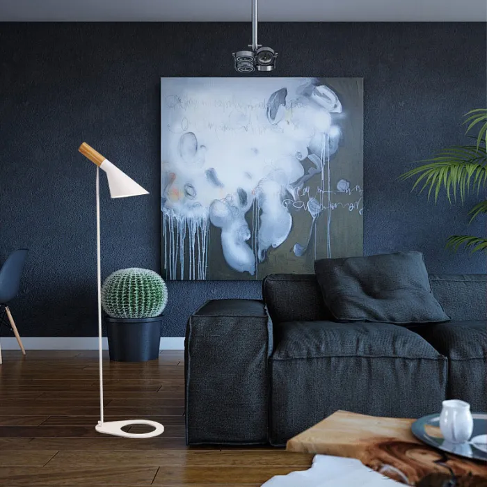 Торшер AJ Floor by Arne Jacobsen for Louis Poulsen Black от ImperiumLoft