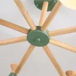 Люстра на штанге OLA D60,5 Green от ImperiumLoft