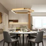 Подвесной кольцевой светильник PENTAGON D50 от ImperiumLoft