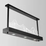 Подвесной реечный светильник MOUNT L130 от ImperiumLoft