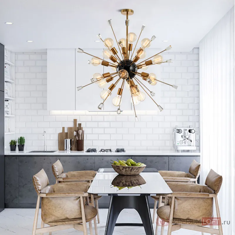 Подвесная люстра Chandelier Tivoli S Black от ImperiumLoft