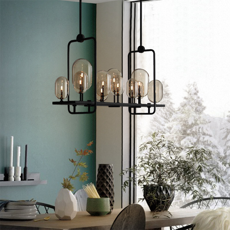 Реечная люстра CANDLE 2 L120 от ImperiumLoft