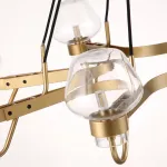 Подвесная люстра MONTALEMBERT by Studios 8 lamps Black/Smoky