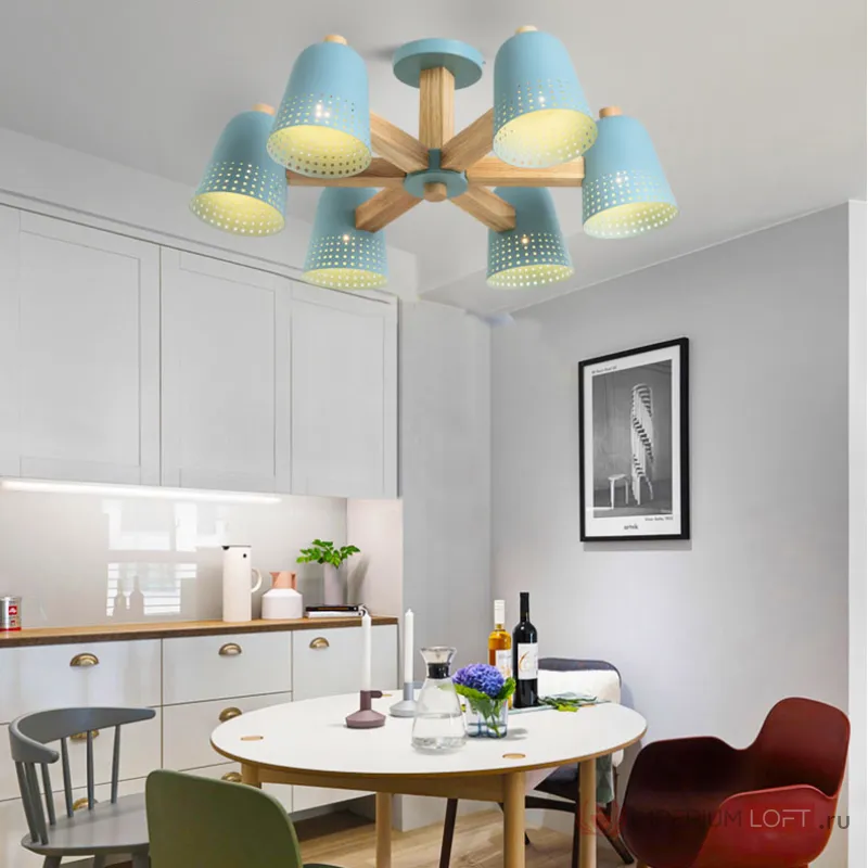 Люстра на штанге TRACERY 3 lamps от ImperiumLoft