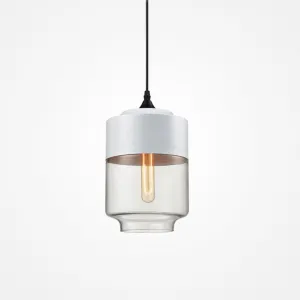 Подвесной светильник NORD A D18 White/Transparent