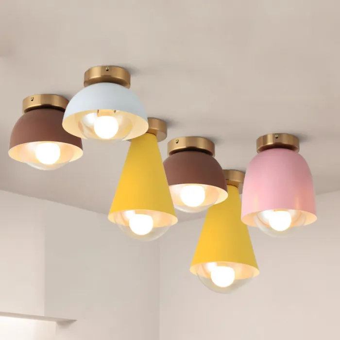 Потолочный точечный светильник CREAMY Brown от ImperiumLoft