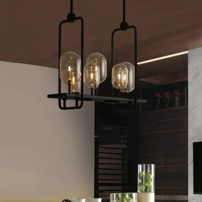 Реечная люстра CANDLE 2 L120 от ImperiumLoft