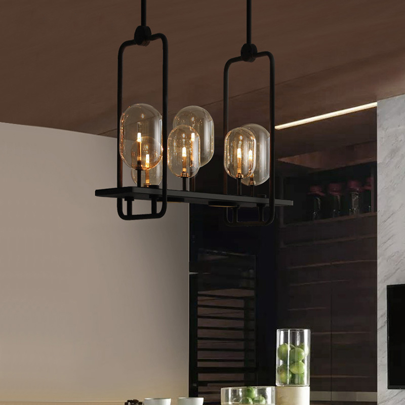 Реечная люстра CANDLE 2 L120 от ImperiumLoft