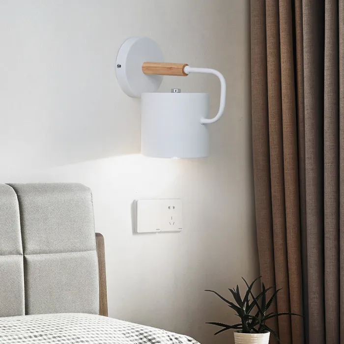 Бра BEND WALL Wood Grey от ImperiumLoft