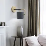 Бра BEND WALL Wood Grey от ImperiumLoft