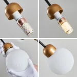 Люстра на штанге DUM L10 White от ImperiumLoft