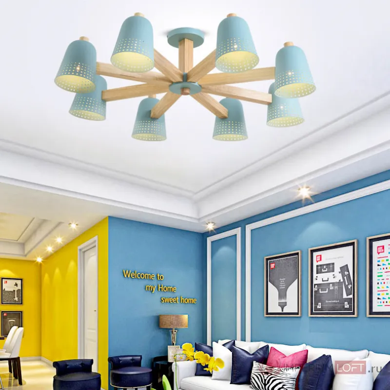 Люстра на штанге TRACERY 3 lamps от ImperiumLoft
