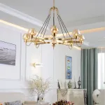 Подвесная люстра MONTALEMBERT by Studios 8 lamps Black/Smoky