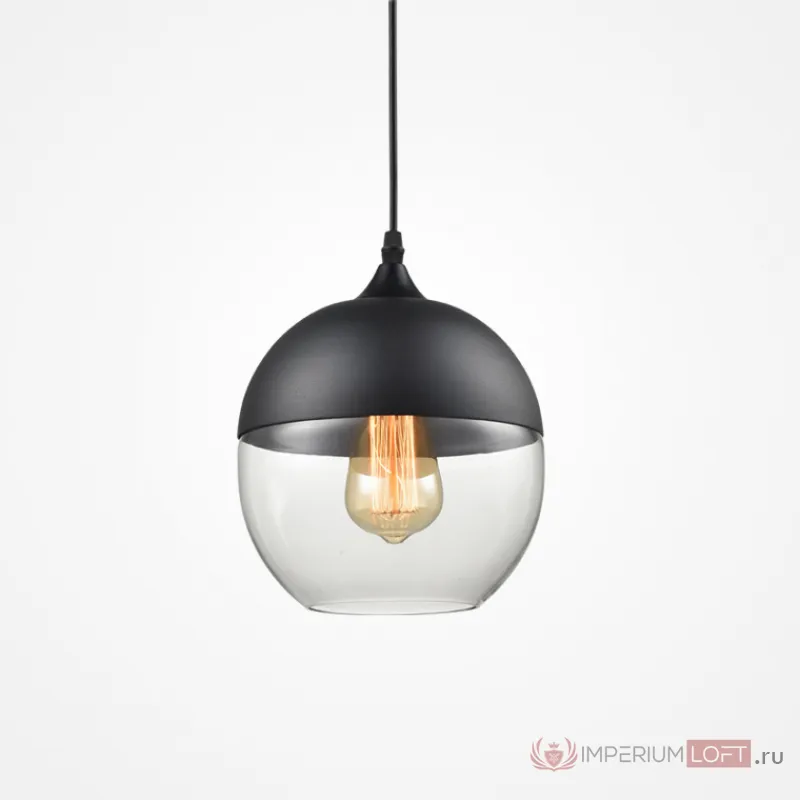 Подвесной светильник NORD C D20 Black/Transparent от ImperiumLoft